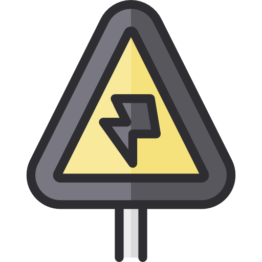 elektrizität Special Lineal color icon