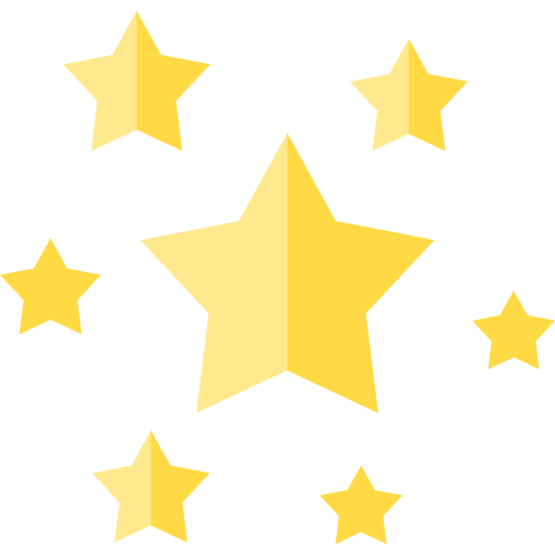Звезды Basic Straight Flat иконка