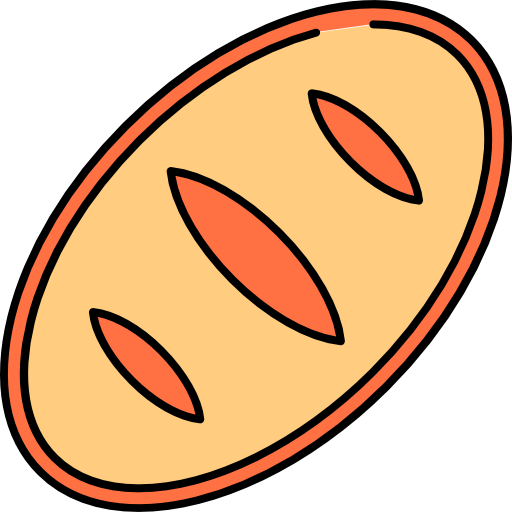 빵 Icons Responsive Color 128px icon