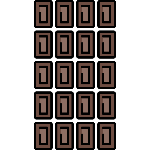 chocolade Icons Responsive Color 128px icoon