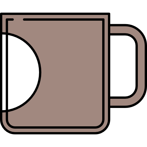 tasse de café Icons Responsive Color 128px Icône