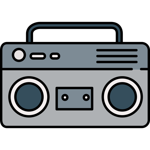 boombox Icons Responsive Color 128px icono