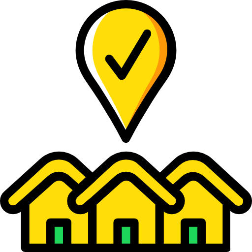 bienes raíces Basic Miscellany Yellow icono