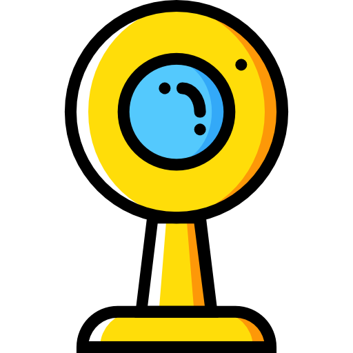 webcam Basic Miscellany Yellow icon
