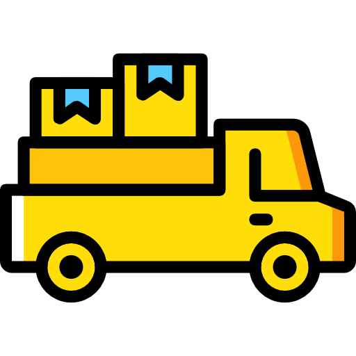 배달 트럭 Basic Miscellany Yellow icon