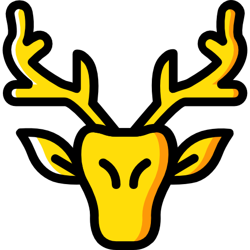 鹿 Basic Miscellany Yellow icon