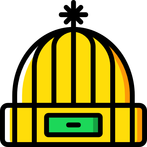 겨울 모자 Basic Miscellany Yellow icon
