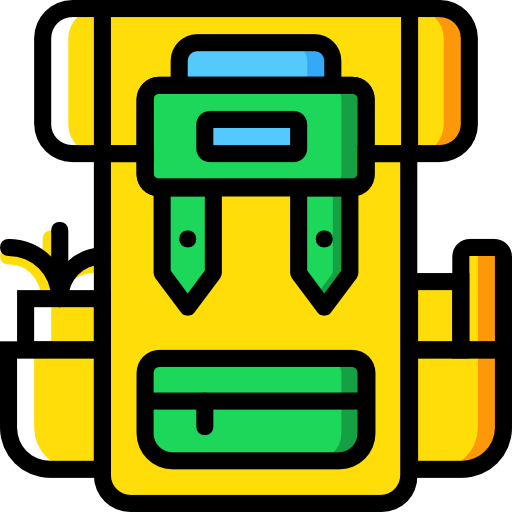バックパック Basic Miscellany Yellow icon