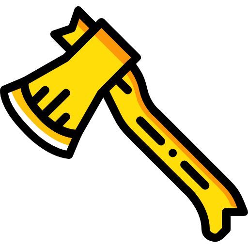 斧 Basic Miscellany Yellow icon