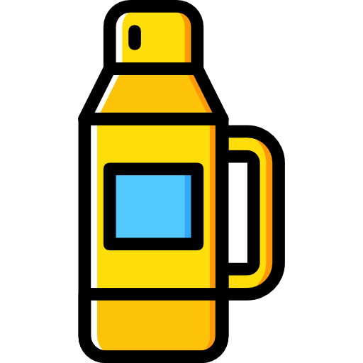thermosflasche Basic Miscellany Yellow icon