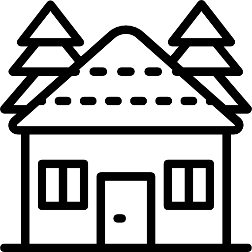 Cottage Basic Miscellany Lineal icon