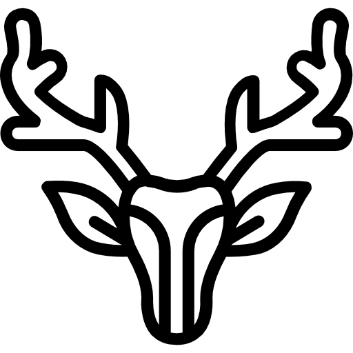 사슴 Basic Miscellany Lineal icon