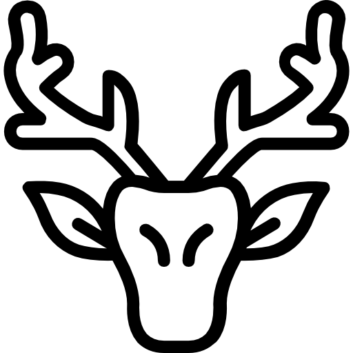 Deer Basic Miscellany Lineal icon
