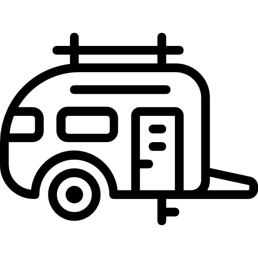 caravane Basic Miscellany Lineal Icône