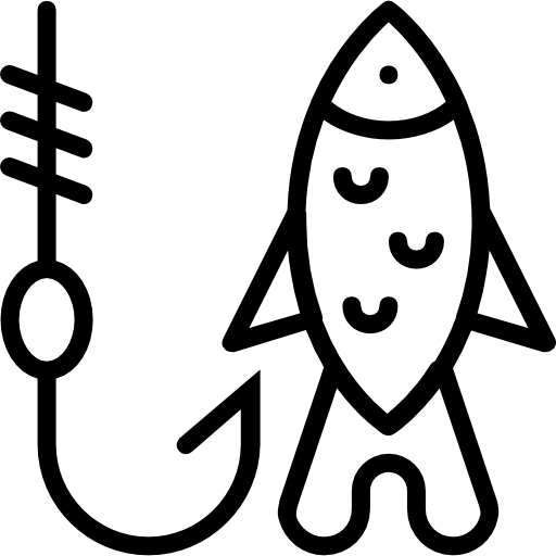 Fishing Basic Miscellany Lineal icon