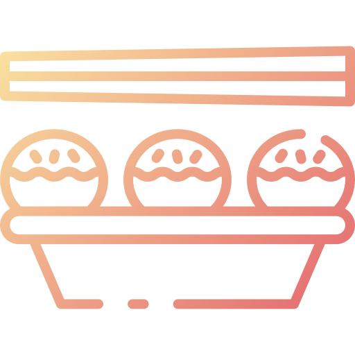 Takoyaki Good Ware Gradient icon