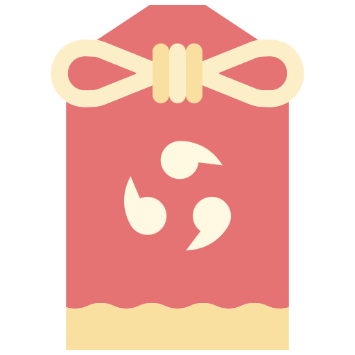 Omamori Good Ware Flat icon