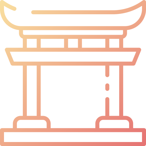 brama torii Good Ware Gradient ikona