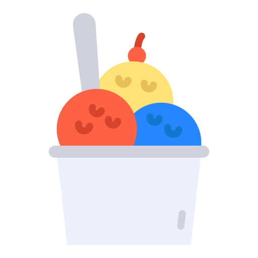 Ice cream Good Ware Flat icon
