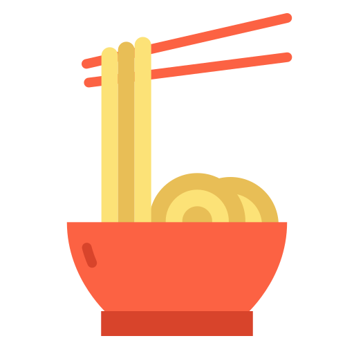 Noodles Good Ware Flat icon