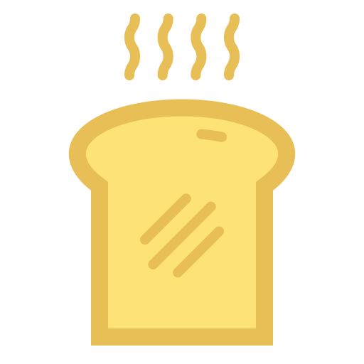 トースト Good Ware Flat icon