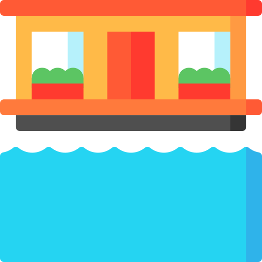 Houseboat Special Flat icon