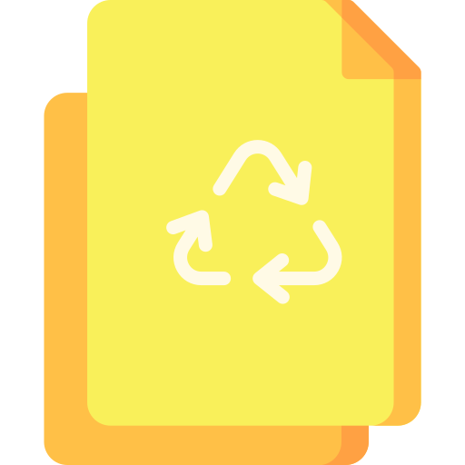recykling papieru Special Flat ikona