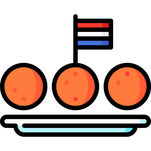 bitterballen Special Lineal color icono