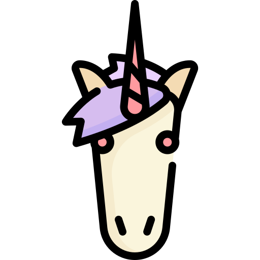 unicorno Special Lineal color icona