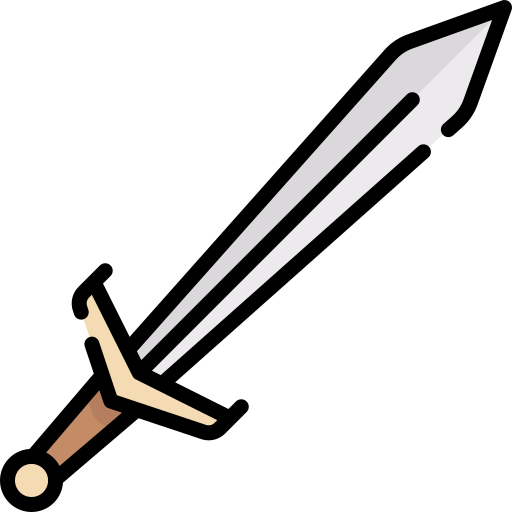 espada Special Lineal color Ícone