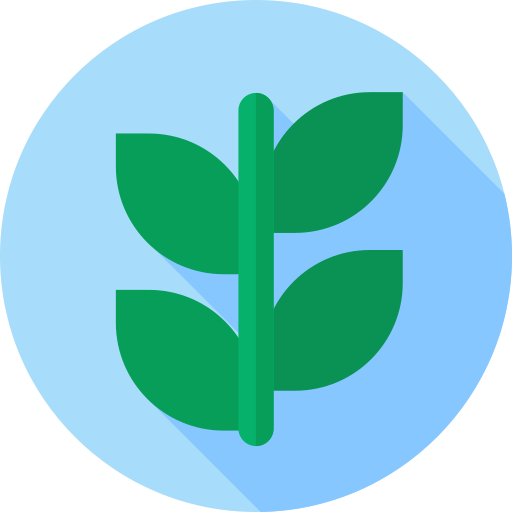 Herbs Flat Circular Flat icon