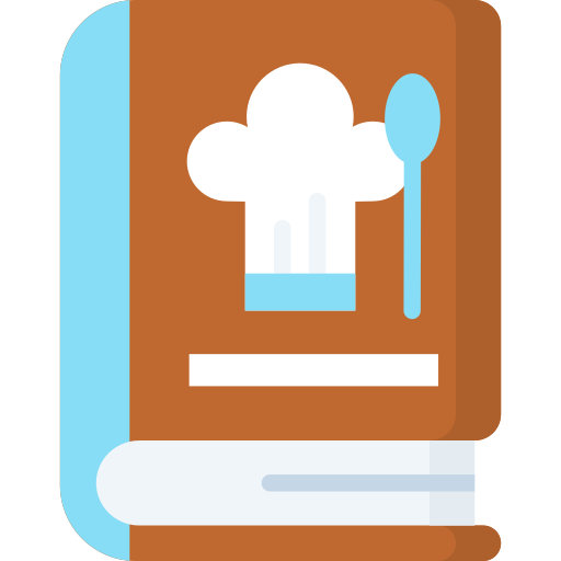 libro de recetas Special Flat icono