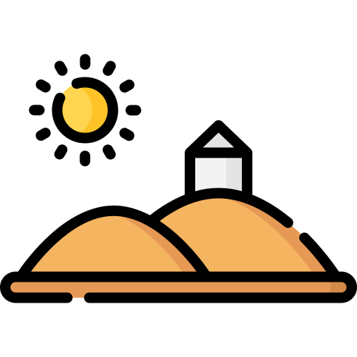 Desert Special Lineal color icon