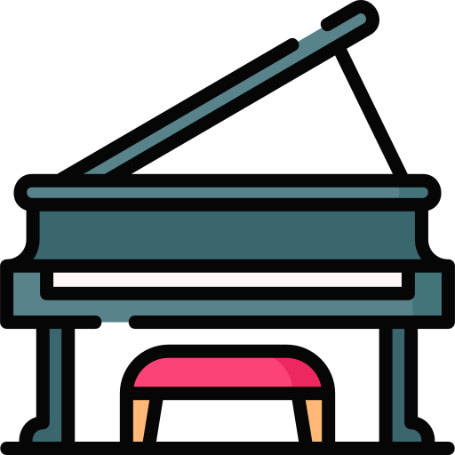 ピアノ Special Lineal color icon