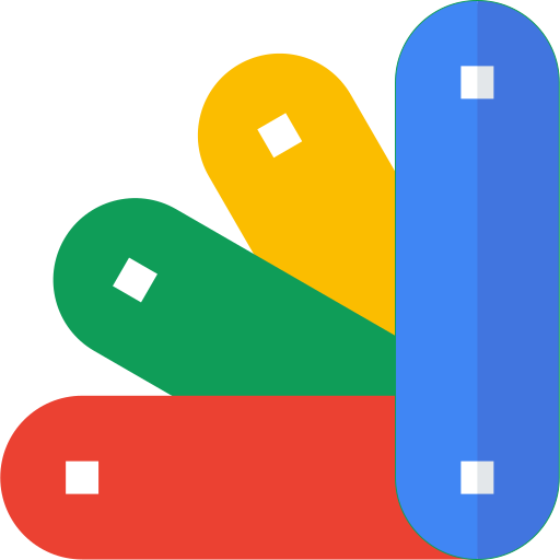 google Basic Straight Flat ikona