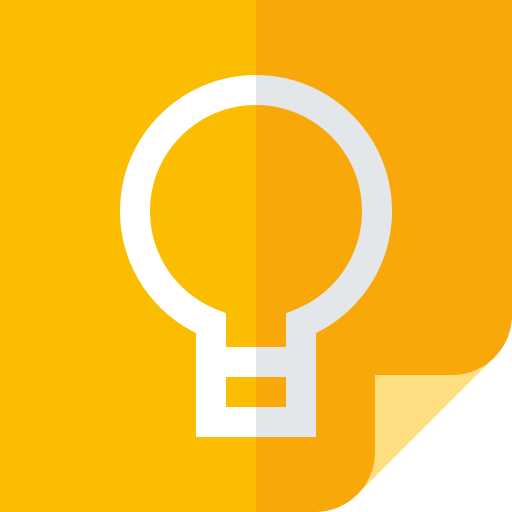 google keep Basic Straight Flat icoon