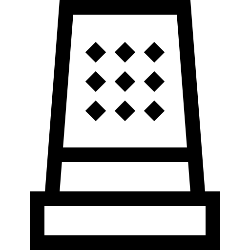 vingerhoed Basic Straight Lineal icoon