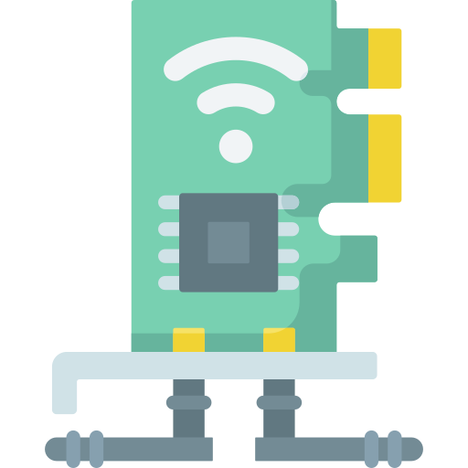 karta sieciowa Special Flat ikona