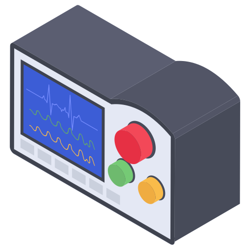 defibrylator Generic Isometric ikona