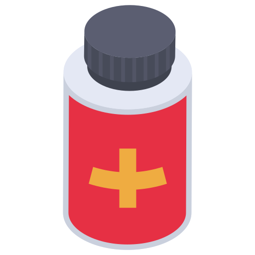 薬瓶 Generic Isometric icon