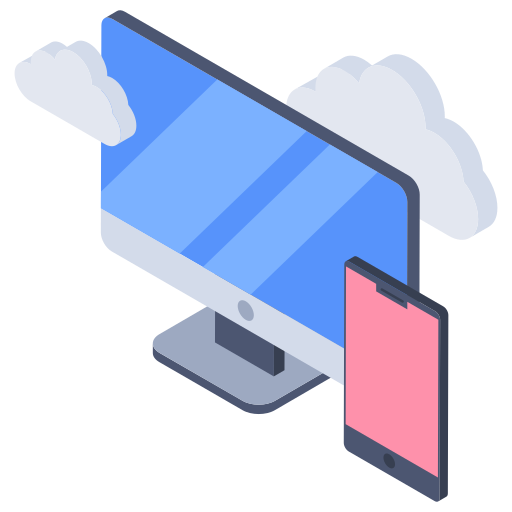 cloud computing Generic Isometric icon