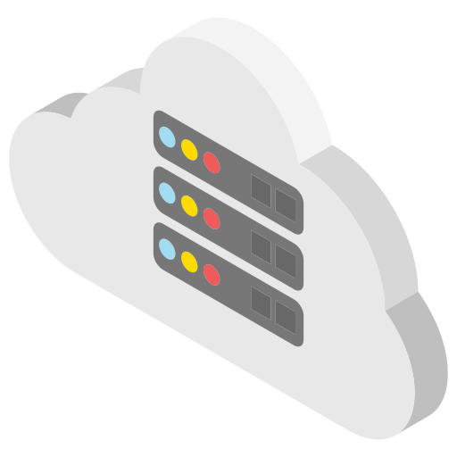 cloud-server Generic Isometric icoon