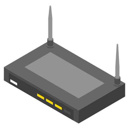 modem Generic Isometric ikona