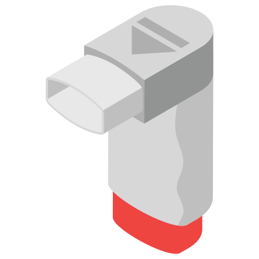 Inhaler Generic Isometric icon