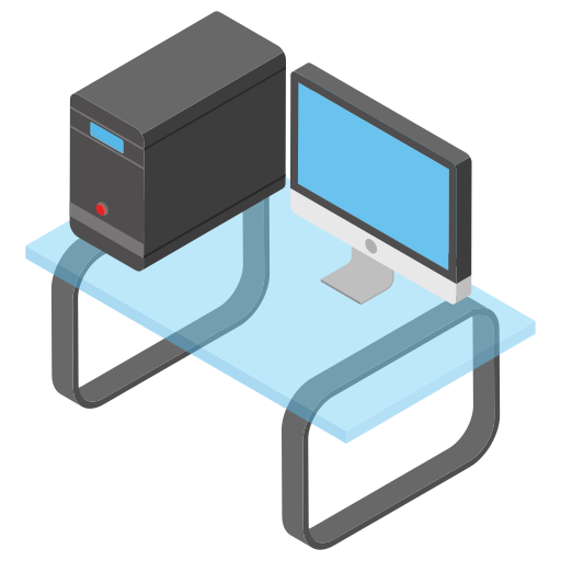 desktop-computer Generic Isometric icon