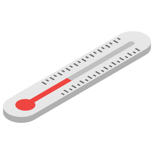thermometer Generic Isometric icoon