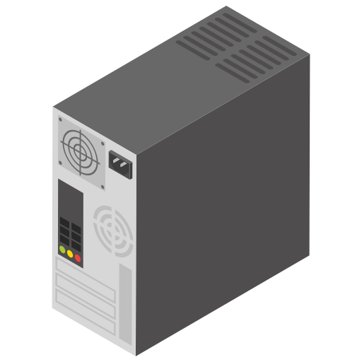 desktop-computer Generic Isometric icon