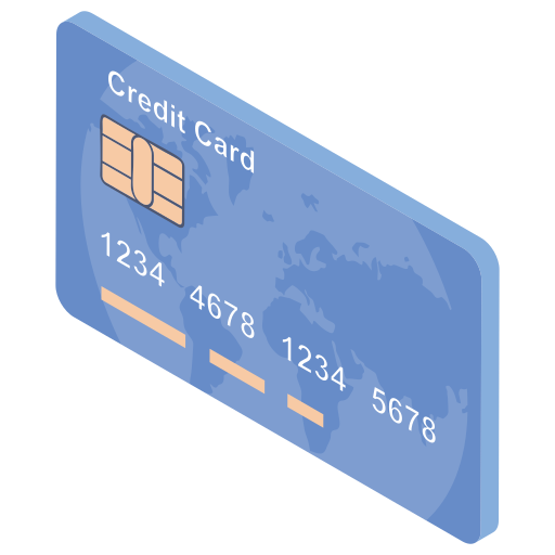 Debit card Generic Isometric icon