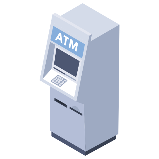 bancomat Generic Isometric icona