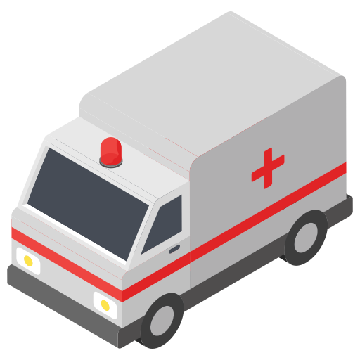 krankenwagen Generic Isometric icon